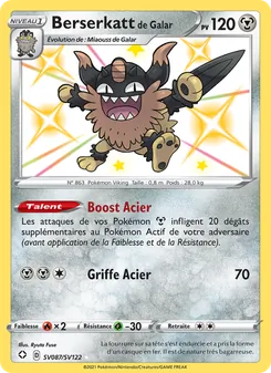 Berserkatt de Galar, Destinées Radieuses Coffre Étincelant, n° SV087