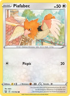 Piafabec, Styles de combat, n° 111