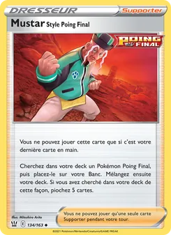 Mustar Style Poing Final, Styles de combat, n° 134