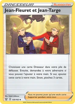 Jean-Fleuret et Jean-Targe, Styles de combat, n° 135