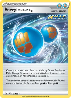 Énergie Mille Poings, Styles de combat, n° 140