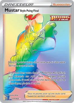 Mustar Style Poing Final, Styles de combat, n° 177