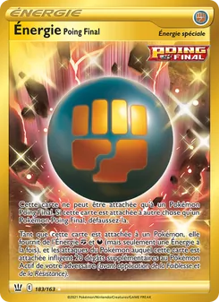 Énergie Poing Final, Styles de combat, n° 183