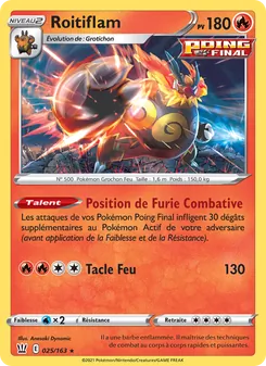 Roitiflam, Styles de combat, n° 25