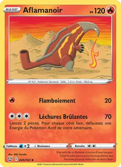 Aflamanoir, Styles de combat, n° 26