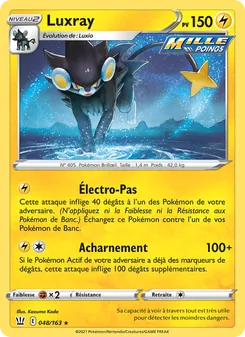 Luxray, Styles de combat, n° 48