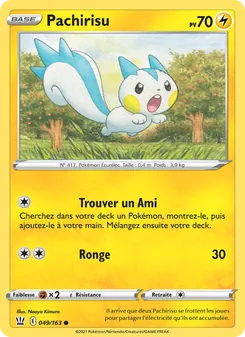 Pachirisu, Styles de combat, n° 49