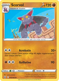 Scorvol, Styles de combat, n° 72