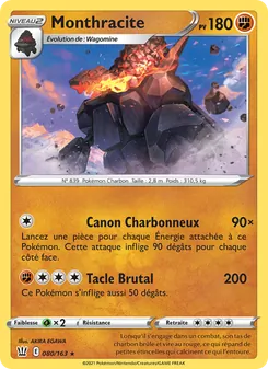 Monthracite, Styles de combat, n° 80