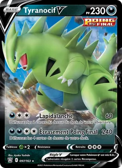Tyranocif V, Styles de combat, n° 97