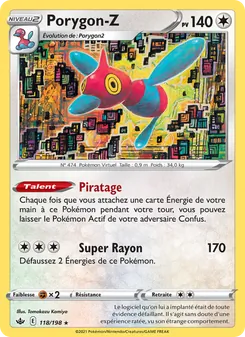Porygon-Z, Règne de Glace, n° 118