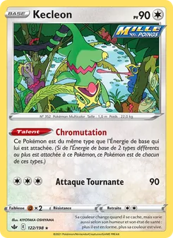 Kecleon, Règne de Glace, n° 122