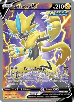Zeraora V, Règne de Glace, n° 165