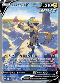 Zeraora V, Règne de Glace, n° 166