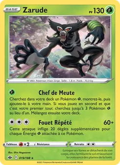 Zarude, Règne de Glace, n° 19