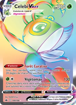 Celebi VMAX, Règne de Glace, n° 199