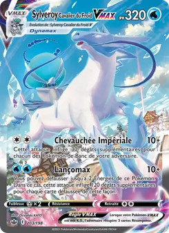 Sylveroy Cavalier du Froid VMAX, Règne de Glace, n° 203