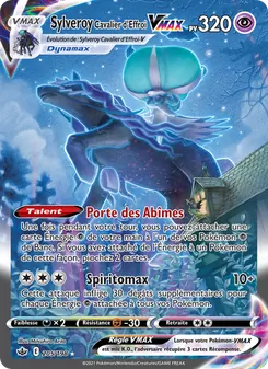 Sylveroy Cavalier d'Effroi VMAX, Règne de Glace, n° 205