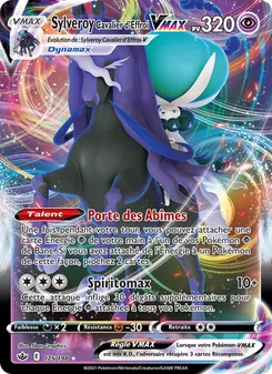 Sylveroy Cavalier d'Effroi VMAX, Règne de Glace, n° 75