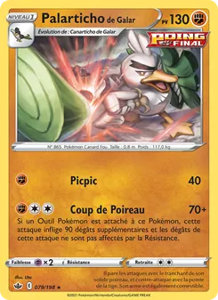Palarticho de Galar, Règne de Glace, n° 79