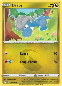 Draby, Évolution Céleste, n° 107