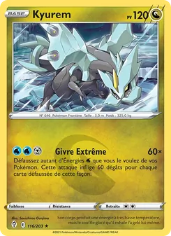 Kyurem, Évolution Céleste, n° 116