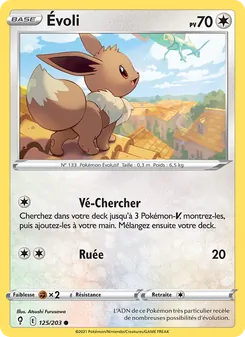 Évoli, Évolution Céleste, n° 125