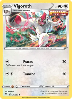 Vigoroth, Évolution Céleste, n° 130