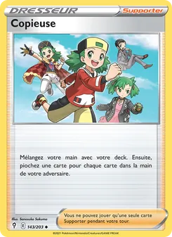 Copieuse, Évolution Céleste, n° 143