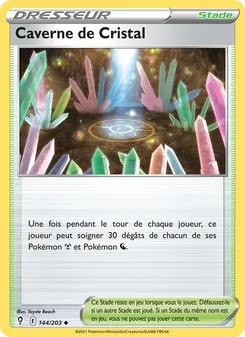 Caverne de Cristal, Évolution Céleste, n° 144