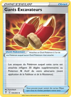 Gants Excavateurs, Évolution Céleste, n° 145
