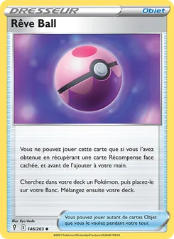 Rêve Ball, Évolution Céleste, n° 146