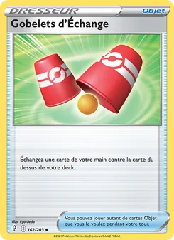 Gobelets d'Échange, Évolution Céleste, n° 162