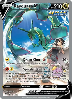 Rayquaza V, Évolution Céleste, n° 194