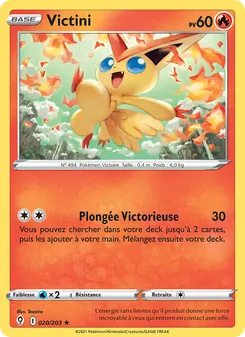 Victini, Évolution Céleste, n° 20