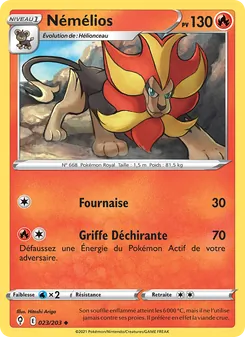 Némélios, Évolution Céleste, n° 23