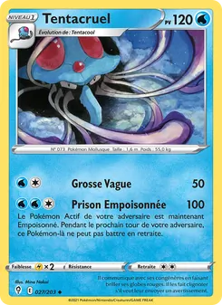 Tentacruel, Évolution Céleste, n° 27
