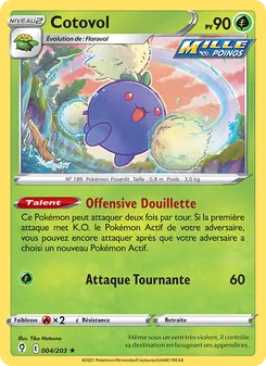 Cotovol, Évolution Céleste, n° 4