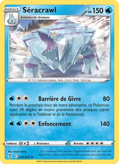 Séracrawl, Évolution Céleste, n° 45