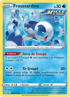 Froussardine, Évolution Céleste, n° 46
