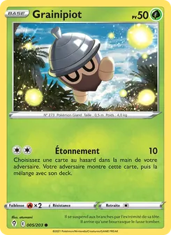 Grainipiot, Évolution Céleste, n° 5