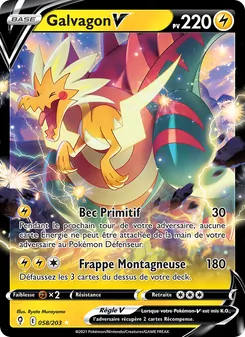 Galvagon V, Évolution Céleste, n° 58