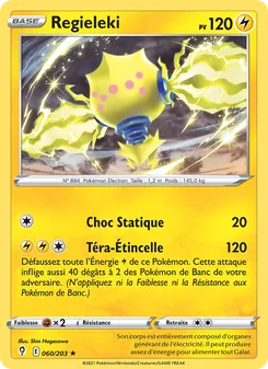 Regieleki, Évolution Céleste, n° 60