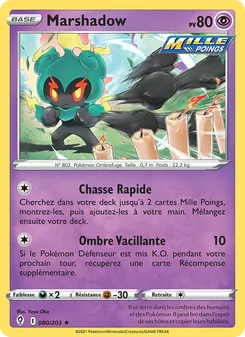 Marshadow, Évolution Céleste, n° 80