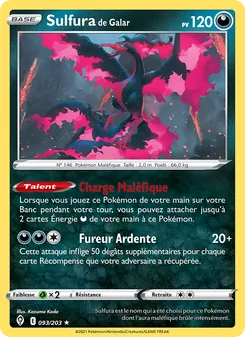 Sulfura de Galar, Évolution Céleste, n° 93