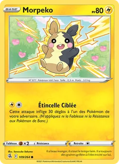 Morpeko, Poing de Fusion, n° 109