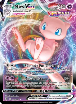 Mew VMAX, Poing de Fusion, n° 114