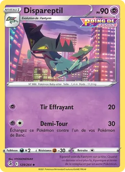Dispareptil, Poing de Fusion, n° 129