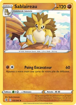 Sablaireau, Poing de Fusion, n° 132