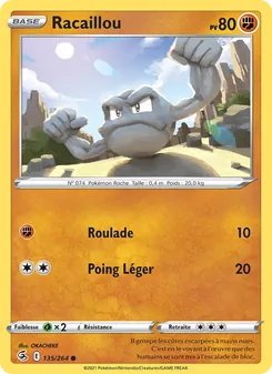 Racaillou, Poing de Fusion, n° 135